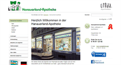 Desktop Screenshot of hanauerland-apotheke.de